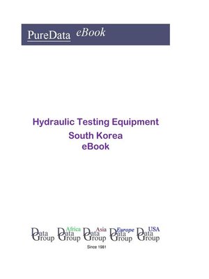 cover image of Hydraulic Testing Equipment in South Korea